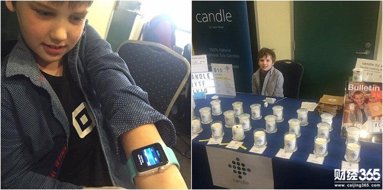 澳大利亞9歲男童自制香氛蠟燭 自己賺錢購買Apple Watch 澳大利亞9歲男童自制香氛蠟燭 自己賺錢購買Apple Watch